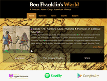 Tablet Screenshot of benfranklinsworld.com